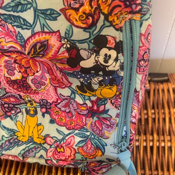 Vera Bradley Floral Disney Mickey & Pluto Sling Bag - Picture 5 of 8